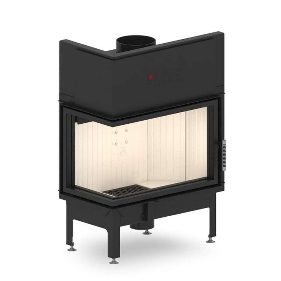 Каминная топка Hitze ALBERO 14 KW левосторонняя горизонтальная Амазонка бай фото в Минске