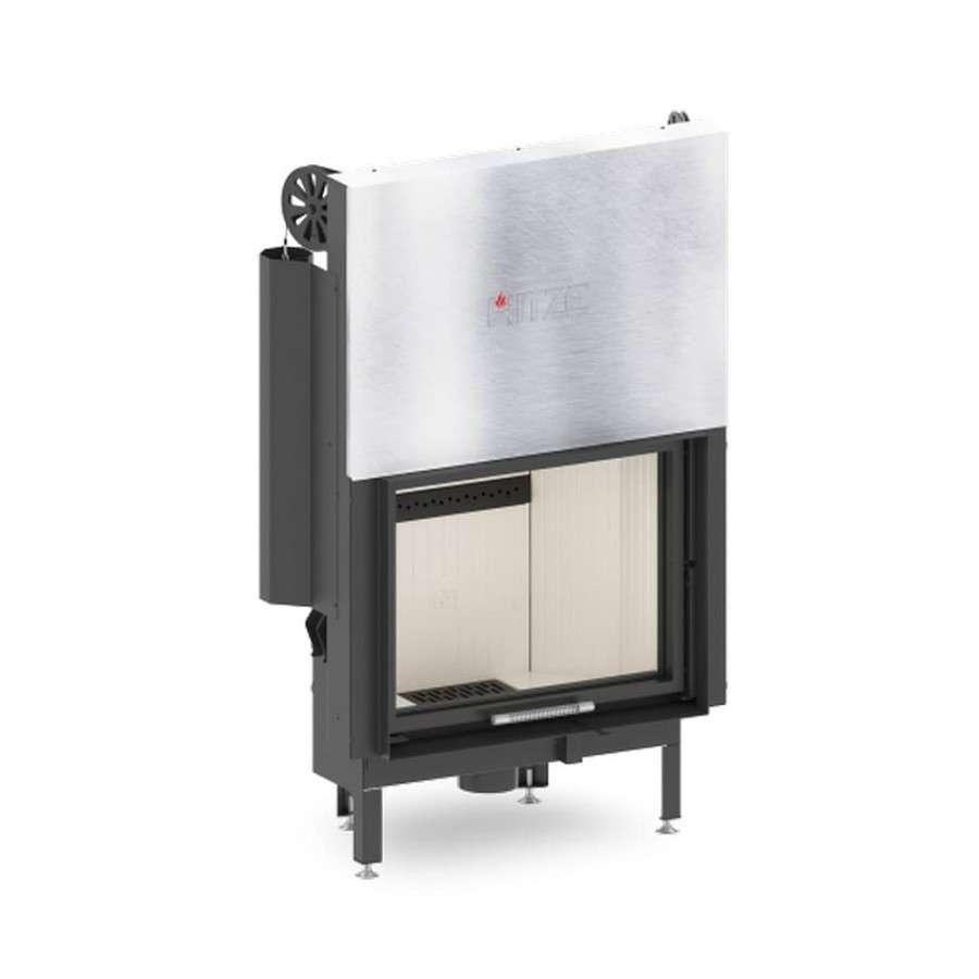 Каминная топка Hitze ALBERO 16 KW горизонтальная гильотина Амазонка бай фото в Минске