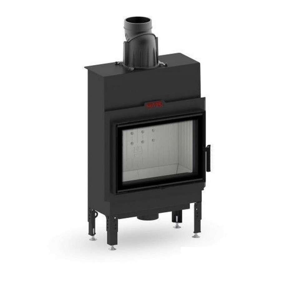 Каминная топка Hitze HST 5,9 KW горизонтальная Амазонка бай фото в Минске