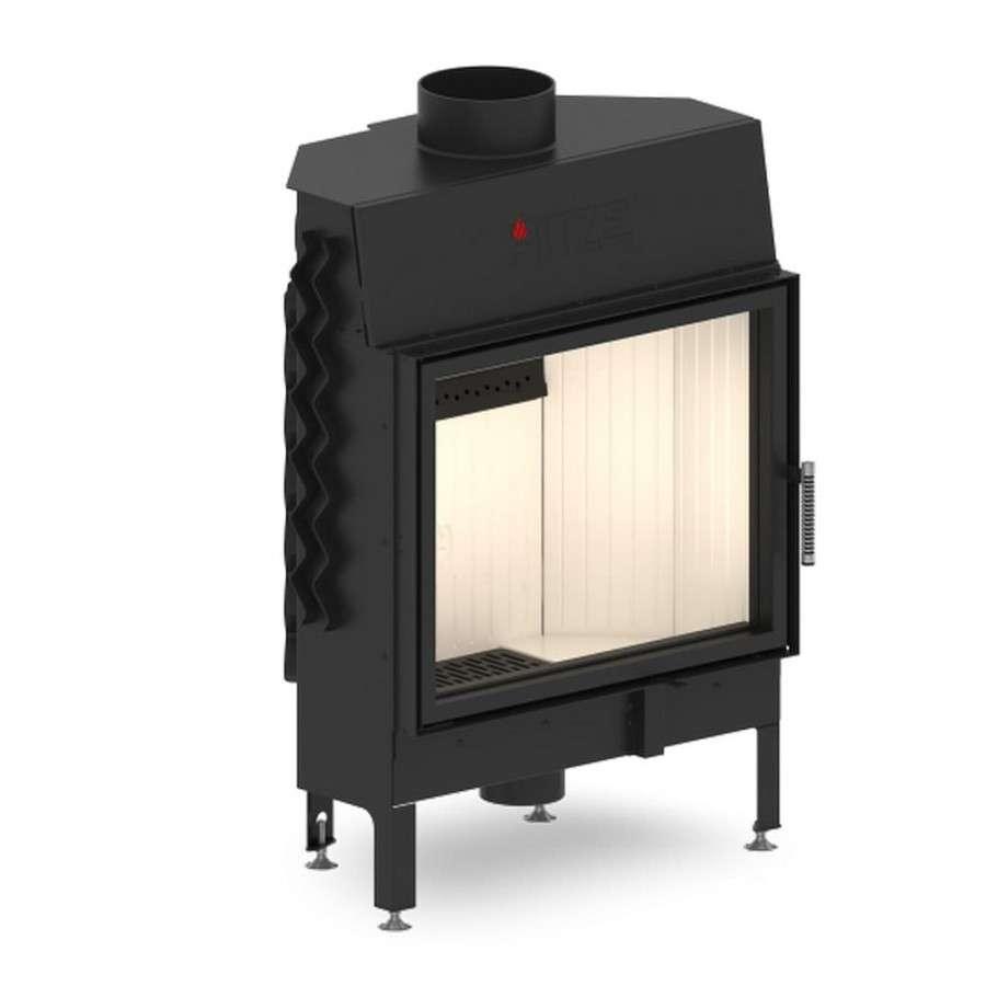 Каминная топка Hitze ALBERO 16 KW правосторонняя горизонтальная гильотина в Минске