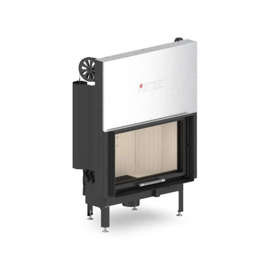 Каминная топка Hitze ALBERO 14 KW горизонтальная гильотина Амазонка бай фото в Минске