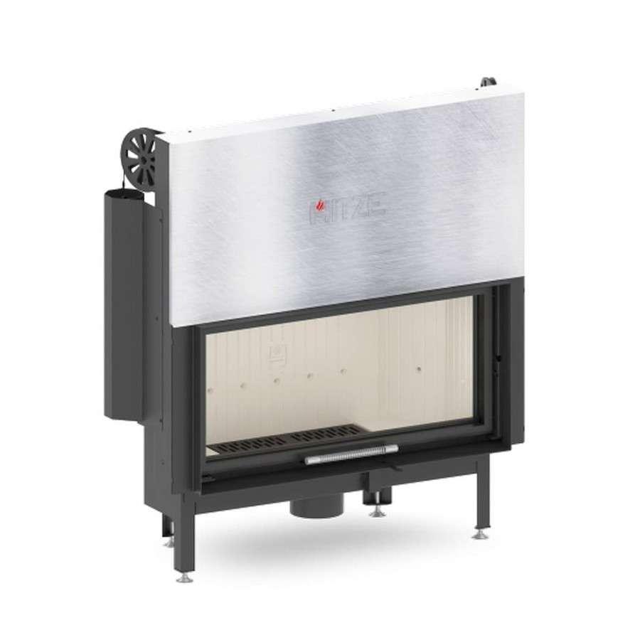 Каминная топка Hitze ALBERO 19 KW горизонтальная гильотина Амазонка бай фото в Минске