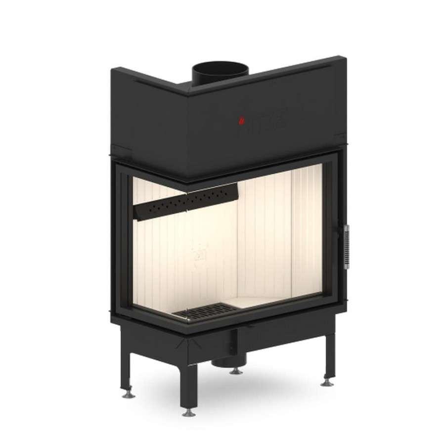 Каминная топка Hitze ALBERO 16 KW левосторонняя горизонтальная Амазонка бай фото в Минске