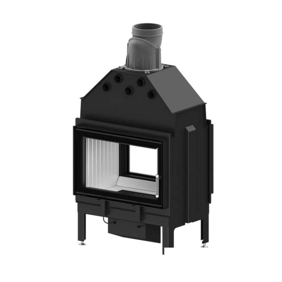 Каминная топка Hitze ARDENTE DUO68x43.DGS гильотина тоннельное стекло Амазонка бай фото в Минске