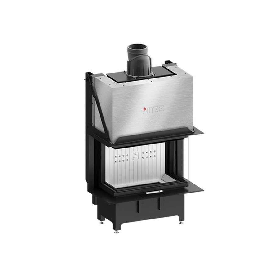 Каминная топка Hitze TRINITY TRI80x35x53.G три стекла Амазонка бай фото в Минске