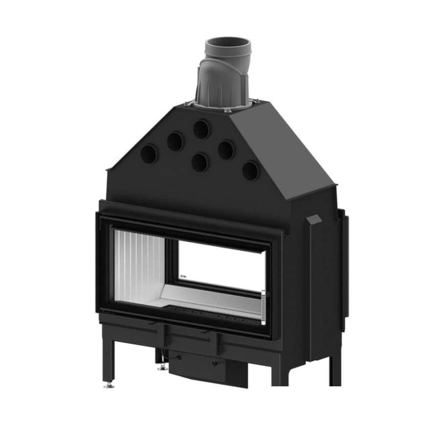 Каминная топка Hitze ARDENTE DUO90x41.DGS тоннельное стекло Амазонка бай фото в Минске