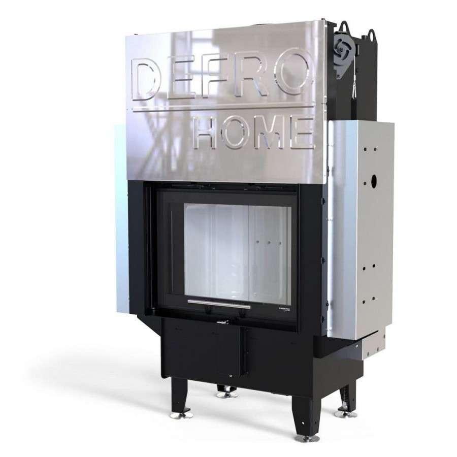 Каминная топка DEFRO HOME RIVA SM G SHORT с водяным контуром и подъемом стекла вверх Амазонка бай фото в Минске