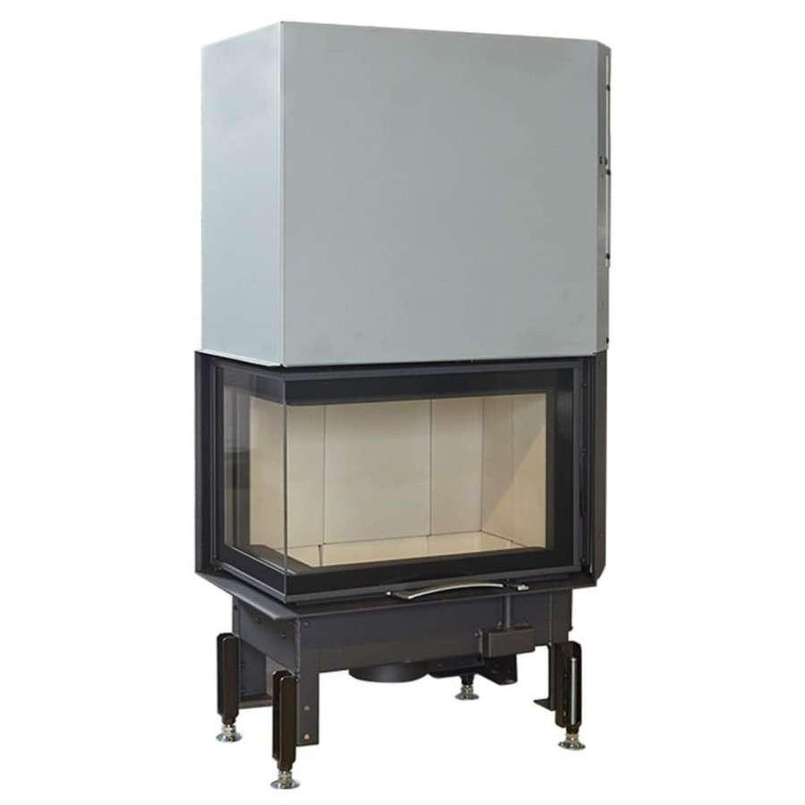 Каминная топка Austroflamm 63x40x42 S угловая дверца, подъёмный механизм Амазонка бай фото в Минске