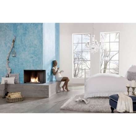 Топка-камин Brunner Urfeuer 50/66/44 угловой , открытая в Минске