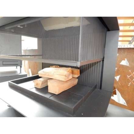 Топка-камин Brunner Urfeuer 50/44/66/44 панорама , открытая в Минске