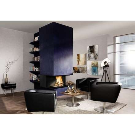 Топка-камин Brunner Urfeuer 50/44/66/44 панорама , открытая в Минске