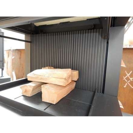 Топка-камин Brunner Urfeuer 50/44/66/44 панорама , открытая в Минске