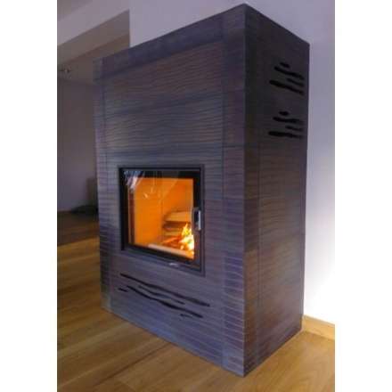 Каминная топка Austroflamm 75x57 K распашная дверца, плоское стекло в Минске