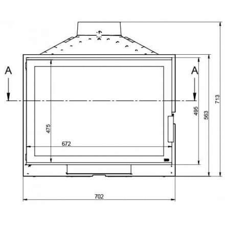 Каминная топка KFD ECO iMAX 14 в Минске