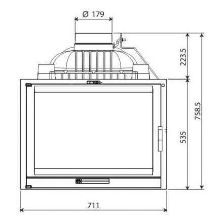 Каминная топка NORDflam LB CDP в Минске