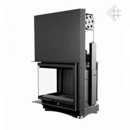 Каминная топка Kratki Amelia/L/BS/G (угловое стекло слева, гильотина) в Минске