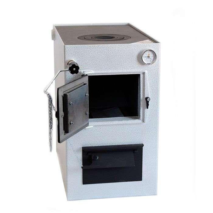 Котел твердотопливный стальной Сибирь КВО 15 Амазонка бай фото в Минске