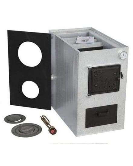 Котел твердотопливный стальной Сибирь КВО 20 Амазонка бай фото в Минске