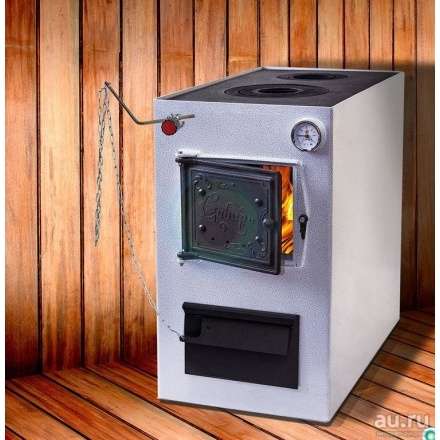 Котел твердотопливный стальной Сибирь КВО 20 Амазонка бай фото в Минске