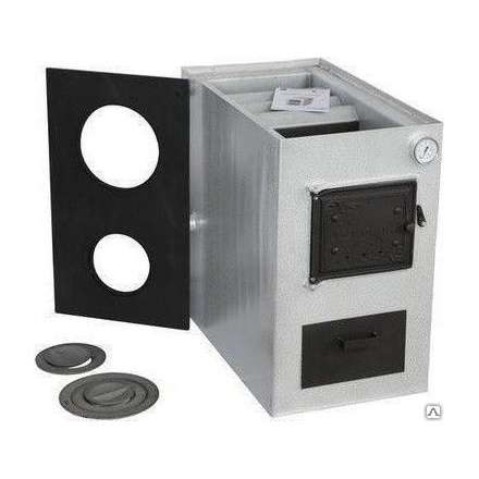 Котел твердотопливный стальной Сибирь КВО 12 Амазонка бай фото в Минске