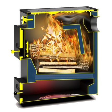 Твердотопливный котел Теплодар Куппер Практик 10 В Амазонка бай фото в Минске