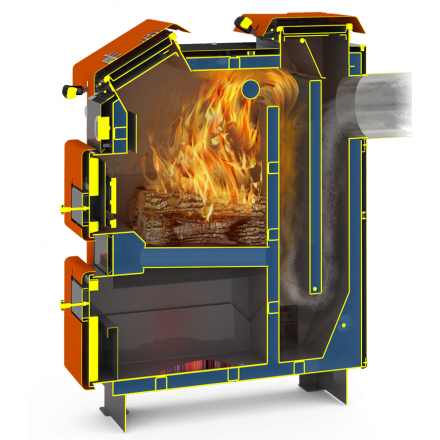 Твердотопливный котел Теплодар Куппер Эксперт 22 (2.0) Амазонка бай фото в Минске