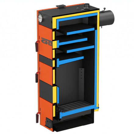 Твердотопливный котел GTM MAX SE 80 Амазонка бай фото в Минске