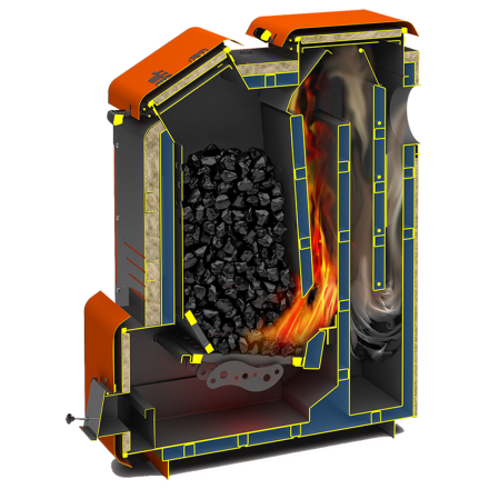 Твердотопливный котел Теплодар Куппер Мега 20 Амазонка бай фото в Минске