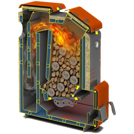 Твердотопливный котел Теплодар Куппер Мега 20 Амазонка бай фото в Минске