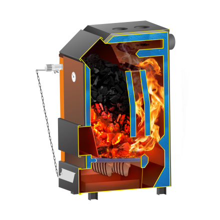 Котел отопительный длительного горения «Магнум-20» Амазонка бай фото в Минске