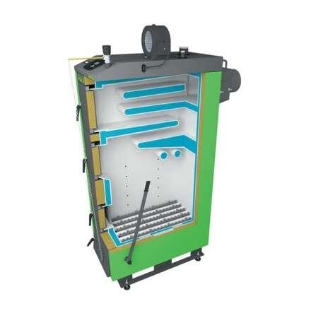 Твердотопливный котел SAS UWT 58 с автоматикой в Минске