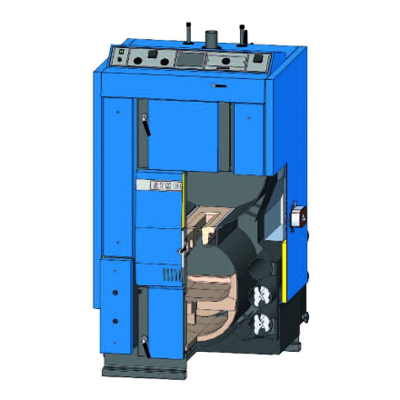 Твердотопливный котёл Atmos DC150 в Минске