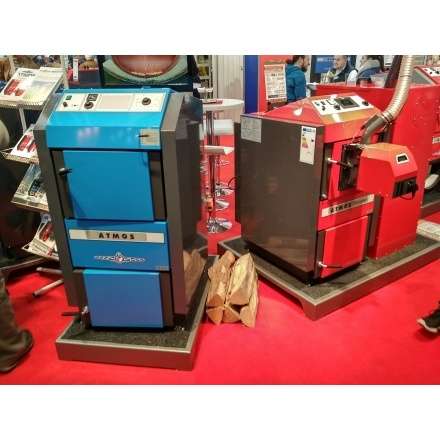 Твердотопливный котёл Atmos DC 50 S с пеллетной горелкой Амазонка бай фото в Минске