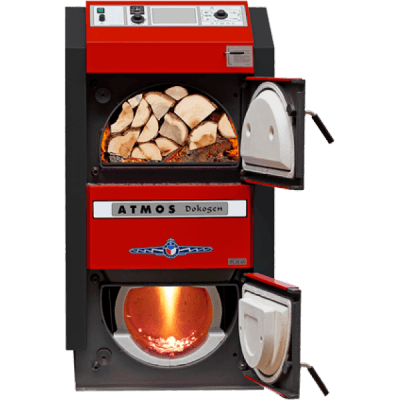Твердотопливный Пиролизный котел Atmos DC 15 E в Минске