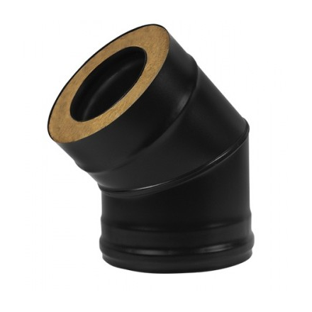 Сэндвич-отвод 45° Black Везувий купить в Минске