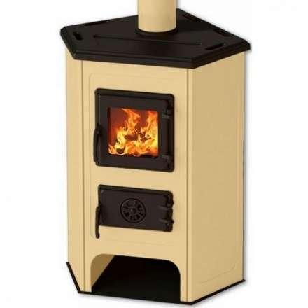 Печь-камин MBS Corner кремовый фото Печь-камин MBS Corner кремовый купить в Минске
