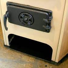 Купить Печь-камин MBS Corner кремовый сталь в Минске Амазонка бай фото в Минске