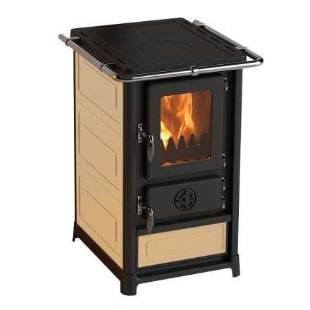 Печь-камин MBS Olymp Plus кремовая фото в Минске