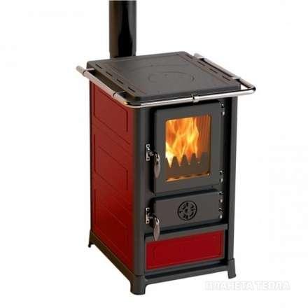 Печь-камин MBS Olymp Plus красная фото в Минске