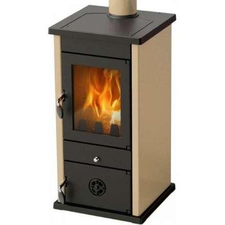 Печь-камин MBS Vesta Eco кремовая фото в Минске