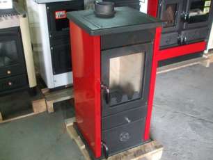 Купить Печь-камин MBS Vesta Eco бордовая в Минске в Минске