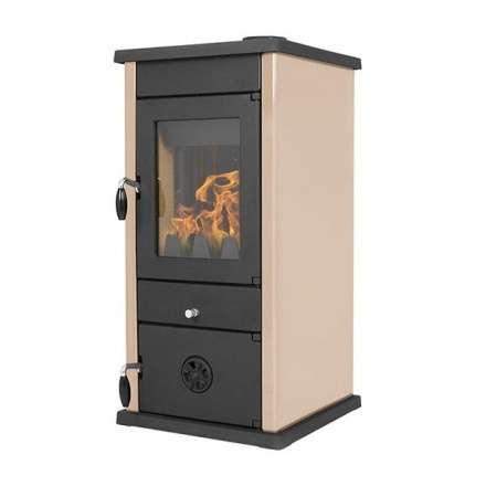 Печь-камин MBS Thermo Vesta Plus кремовая (с водяным контуром) купить в Минске