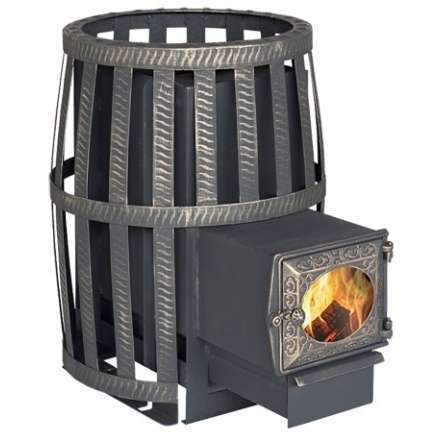 Печь Корвет 15 сетчатый кожух ДТ3-стекло купить в Минске