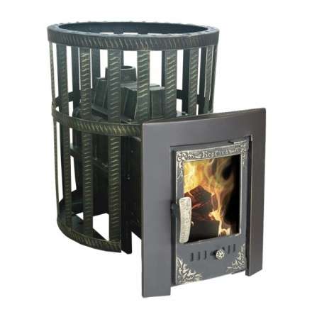 Печь Воевода 20 сетчатый кожух купить в Минске