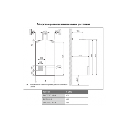 Газовый котел Bosch GAZ 7000 W ZWC 35-3 MFA в Минске