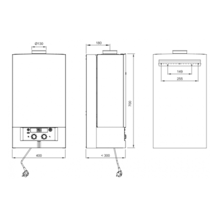 Газовый котел Bosch GAZ 3000 W ZW 14-2 DHKE в Минске