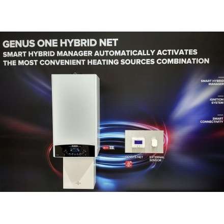 Конденсационный газовый котел Ariston GENUS ONE SYSTEM 30 в Минске