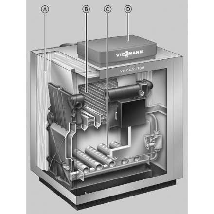 Газовый котел Viessmann Vitogas 100-F 48 в Минске